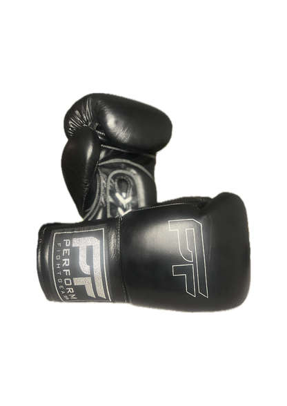 Black Titanium Lace-up